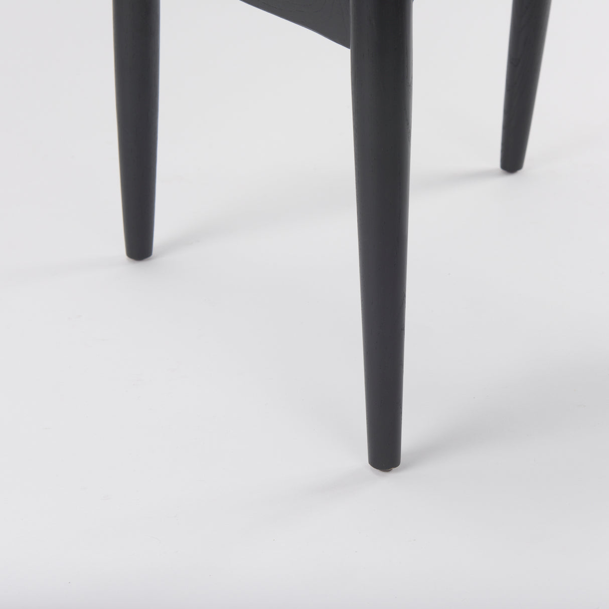 Cline 20.9L x 23.0W x 31.9H Gray Fabric W/Black Wood Dining Chair, Set of 2 from Mercana - Luna Furniture