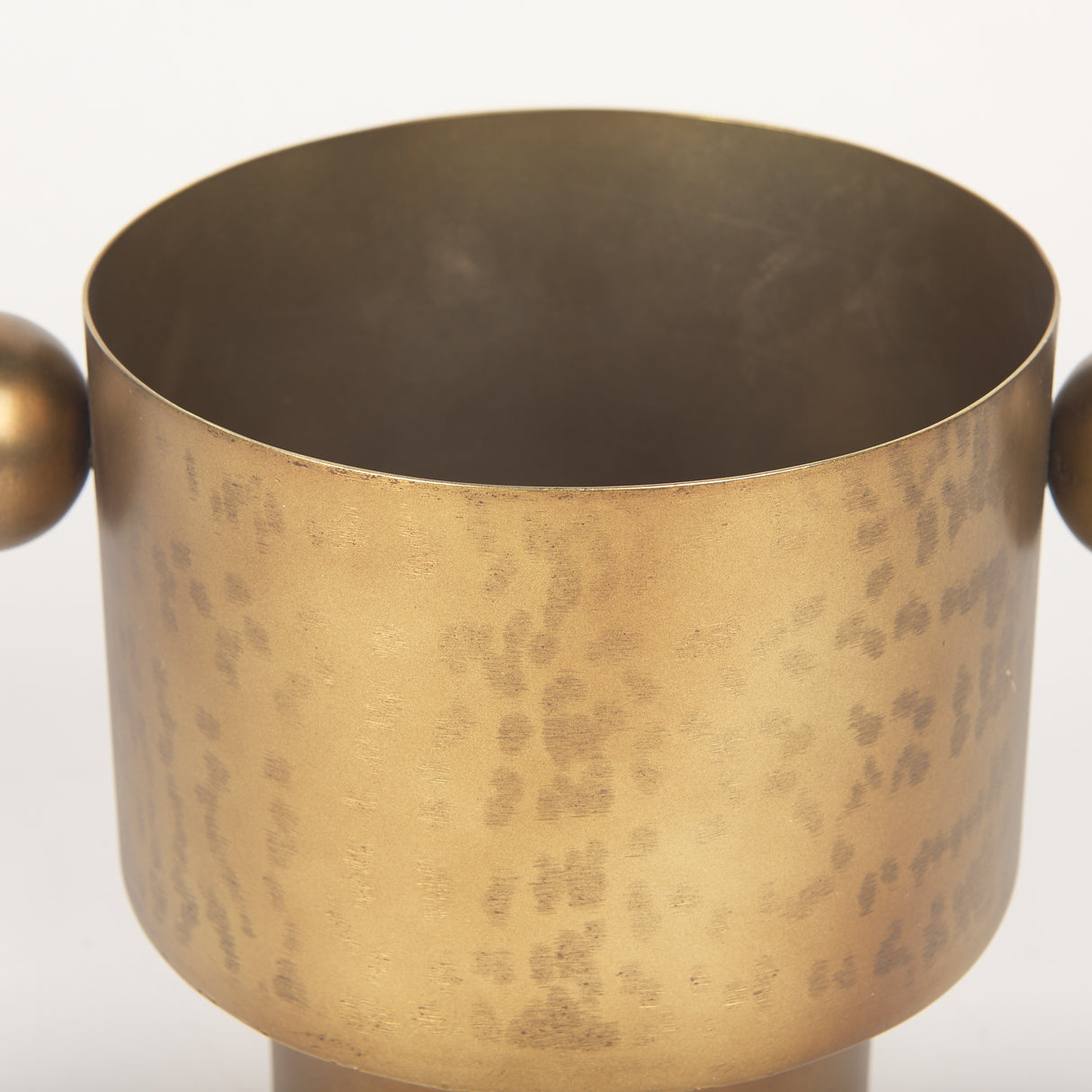 Juno 6.5H Medium Gold Iron Medium Vase from Mercana - Luna Furniture
