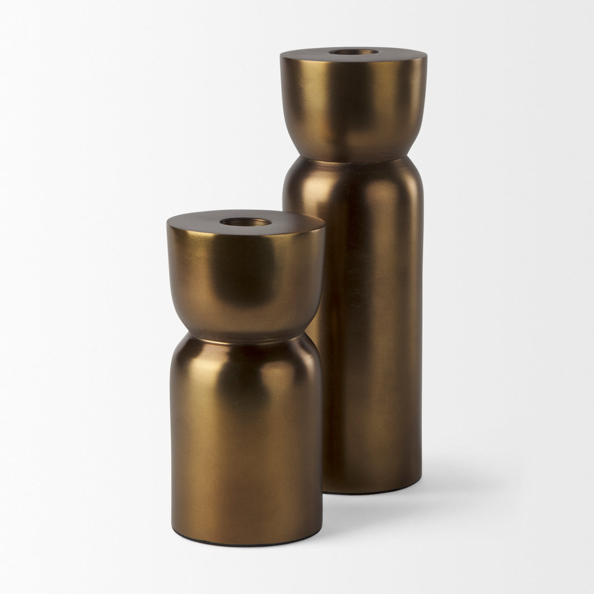 Malta Aluminum Candle Holder Large from Mercana - Luna Furniture