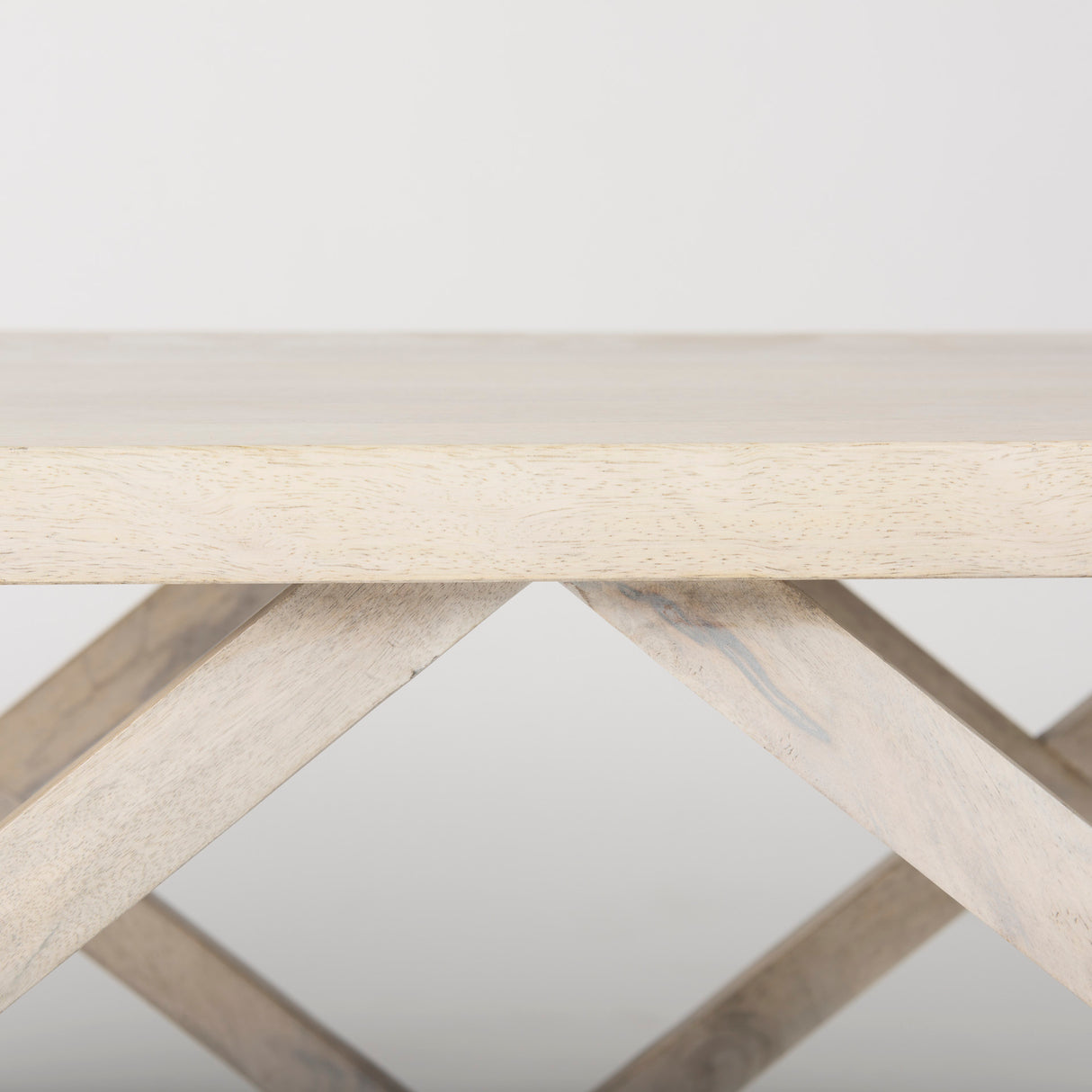 Forsey 48.0L x 28.0W x 17.5H Blonde Wood Rectangular Coffee Table from Mercana - Luna Furniture