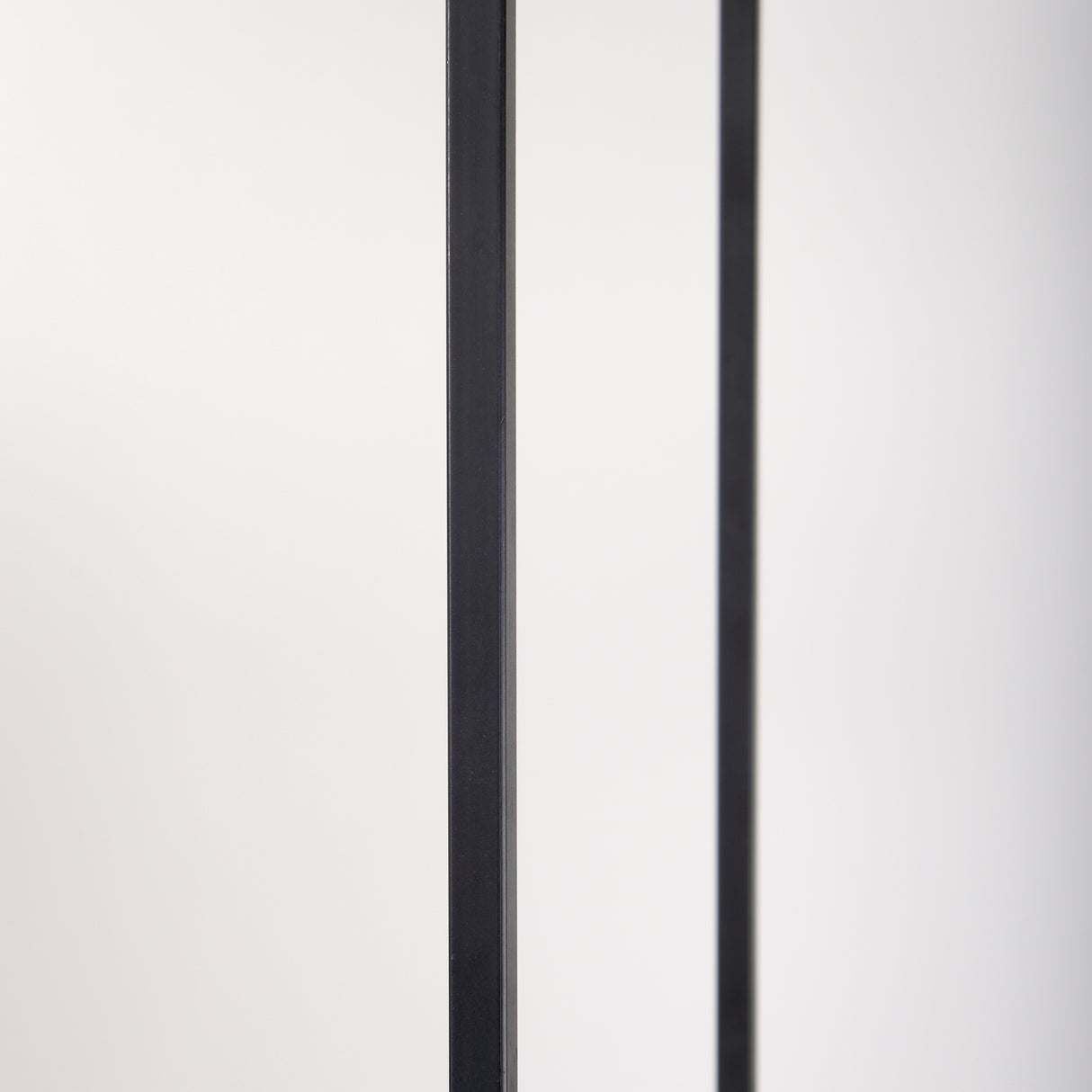 Morris 47.0L x 15.0W x 75.0H Light Brown Wood w/ Black Metal Frame 6-Tier Shelving Unit from Mercana - Luna Furniture