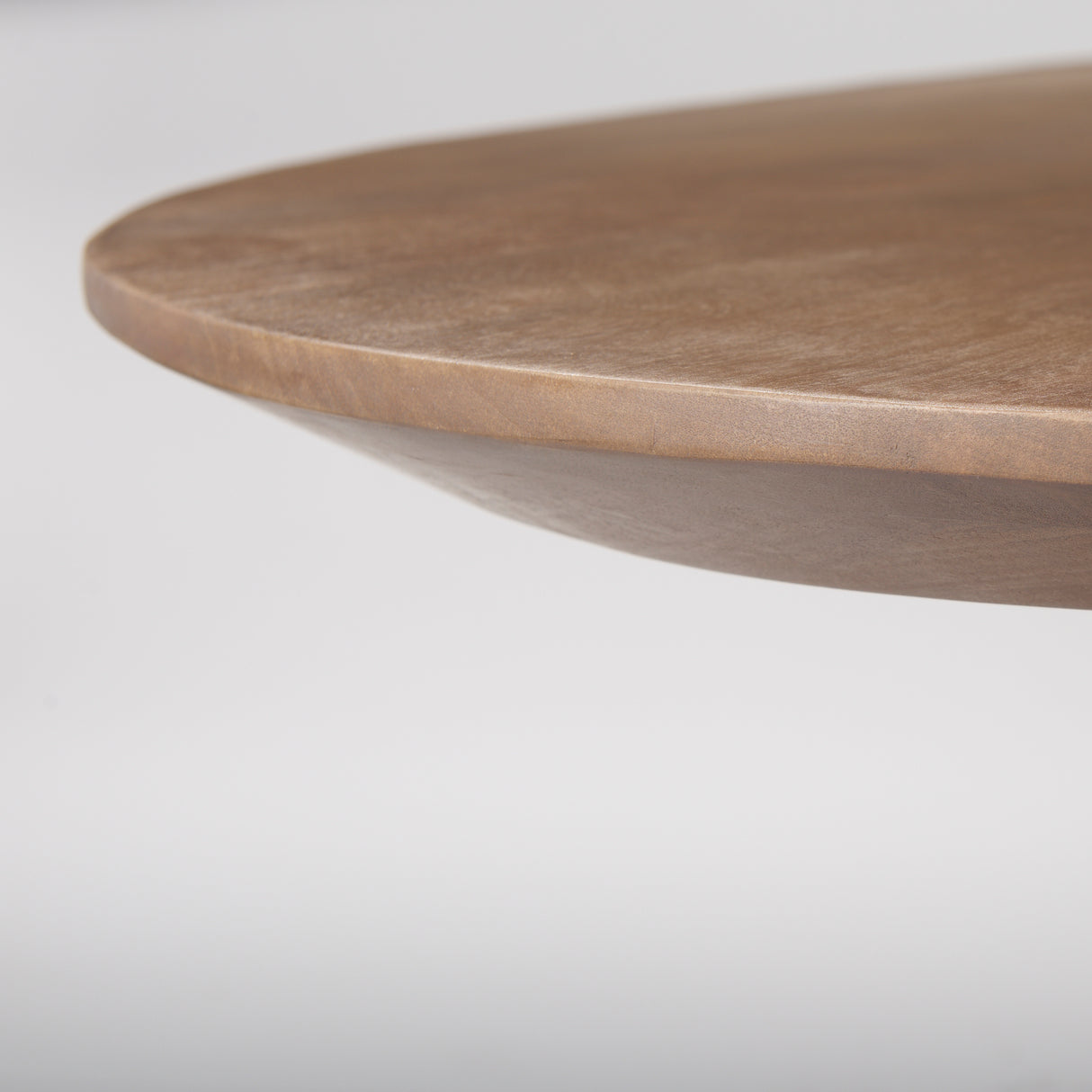 Lance 94"L x 50"W x30"H Medium Brown Solid Wood Oval Dining Table from Mercana - Luna Furniture