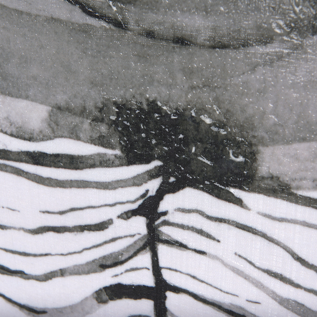 Rain of Leaf I by Mercana Studio a Hand Embellished Textured Canvas from Mercana - Luna Furniture