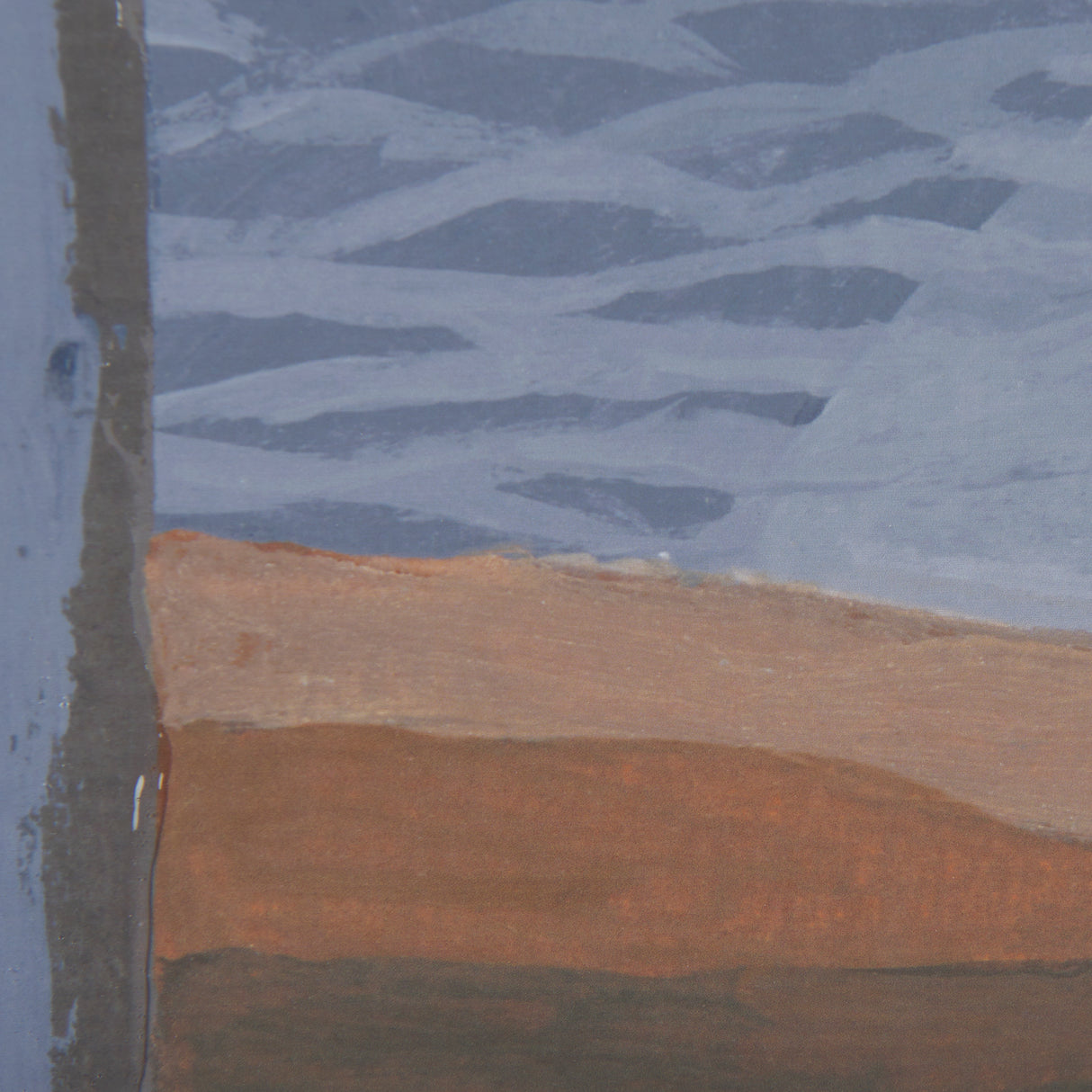 Gray Day by Mercana Studio a Hand Embellished Textured Framed Art Print Matted under Glass from Mercana - Luna Furniture