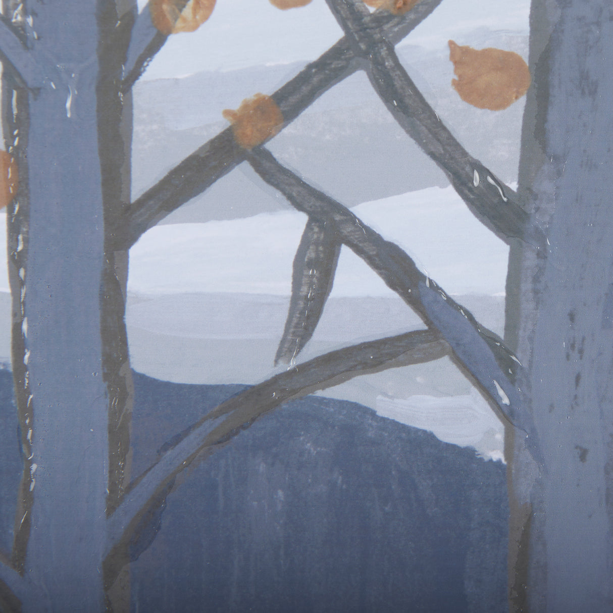 Gray Day by Mercana Studio a Hand Embellished Textured Framed Art Print Matted under Glass from Mercana - Luna Furniture