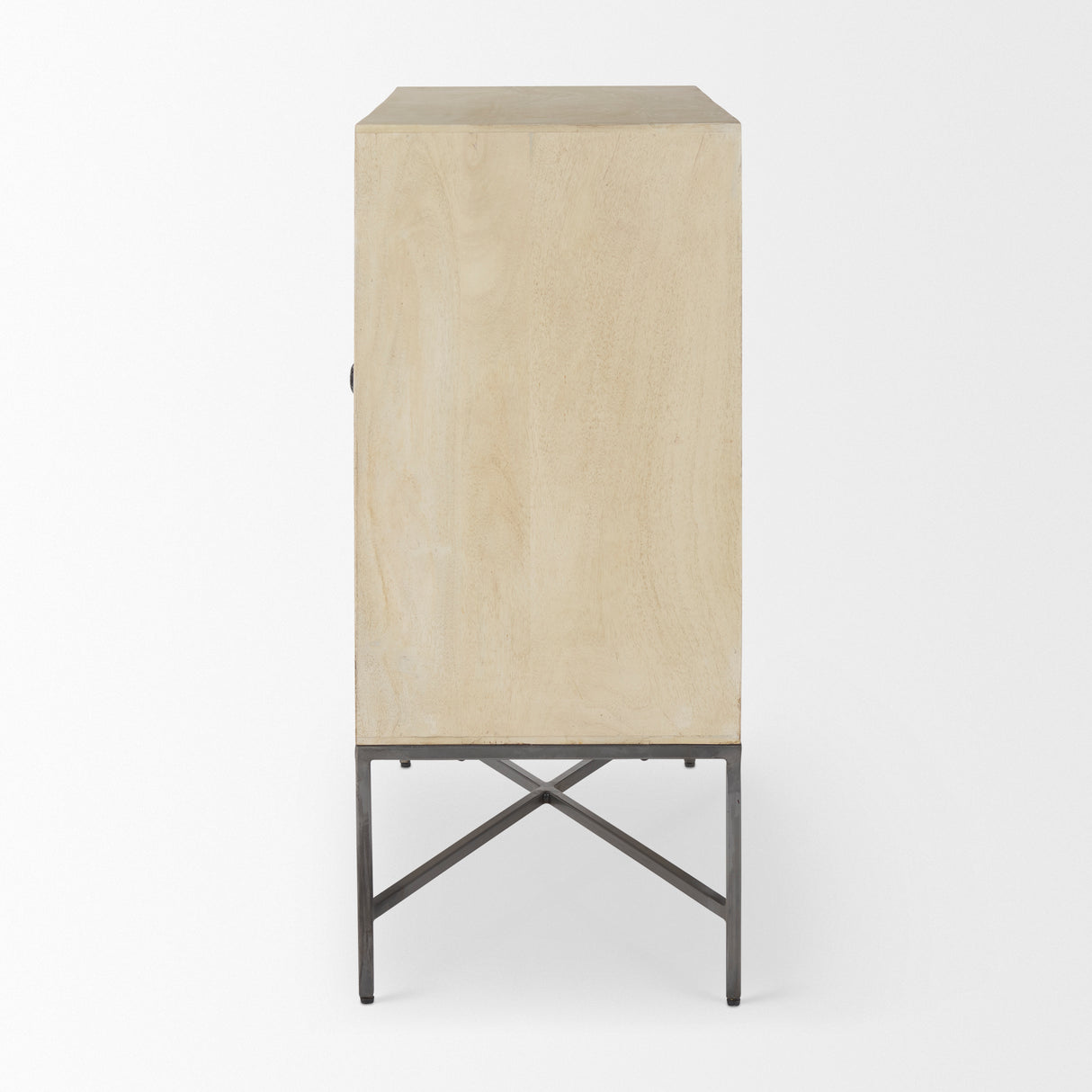 Hogarth 36.0L x 16.0W x 34.0H 2 Door Blonde Wood Accent Cabinet from Mercana - Luna Furniture