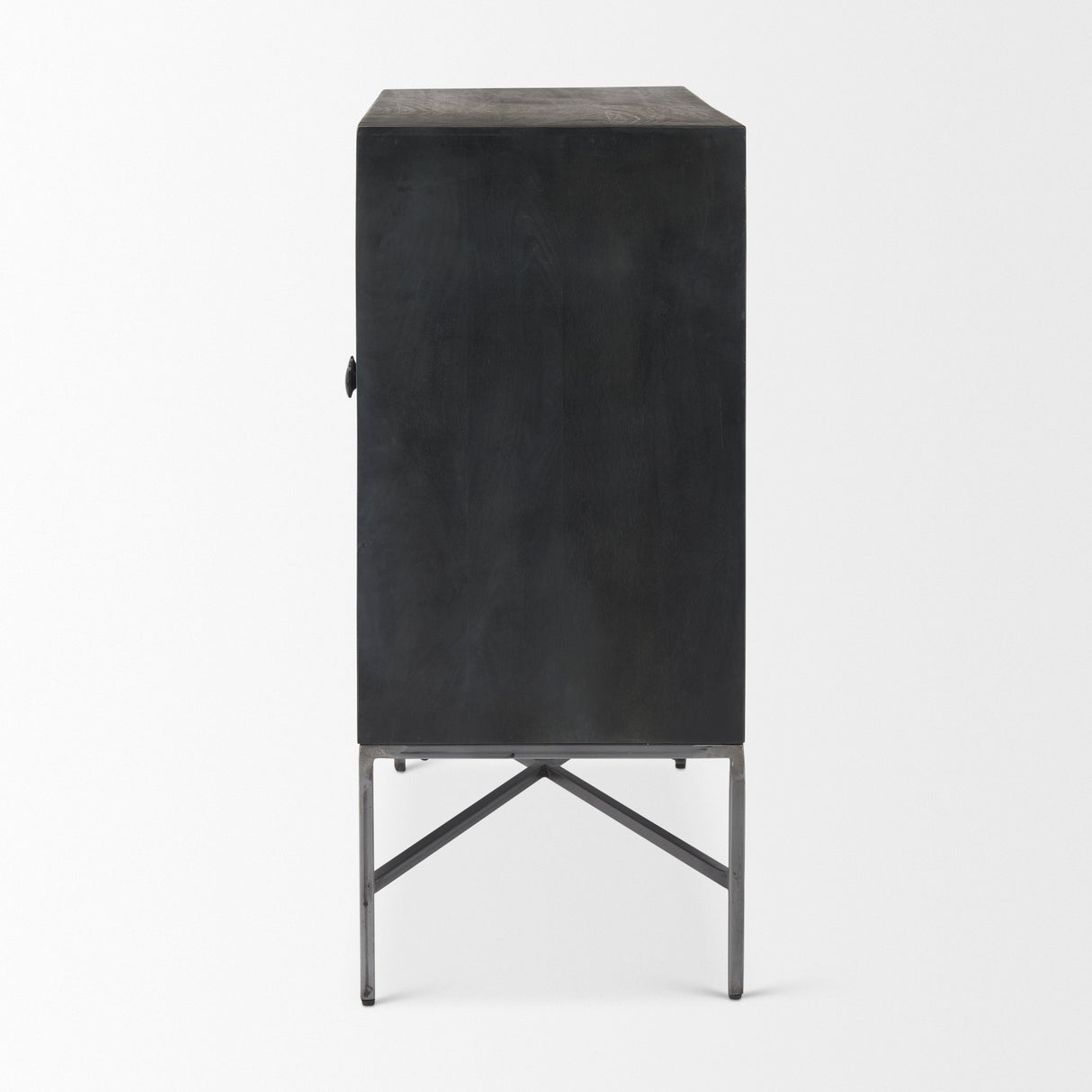 Hogarth 36.0L x 16.0W x 34.0H 2 Door Dark Accent Cabinet from Mercana - Luna Furniture