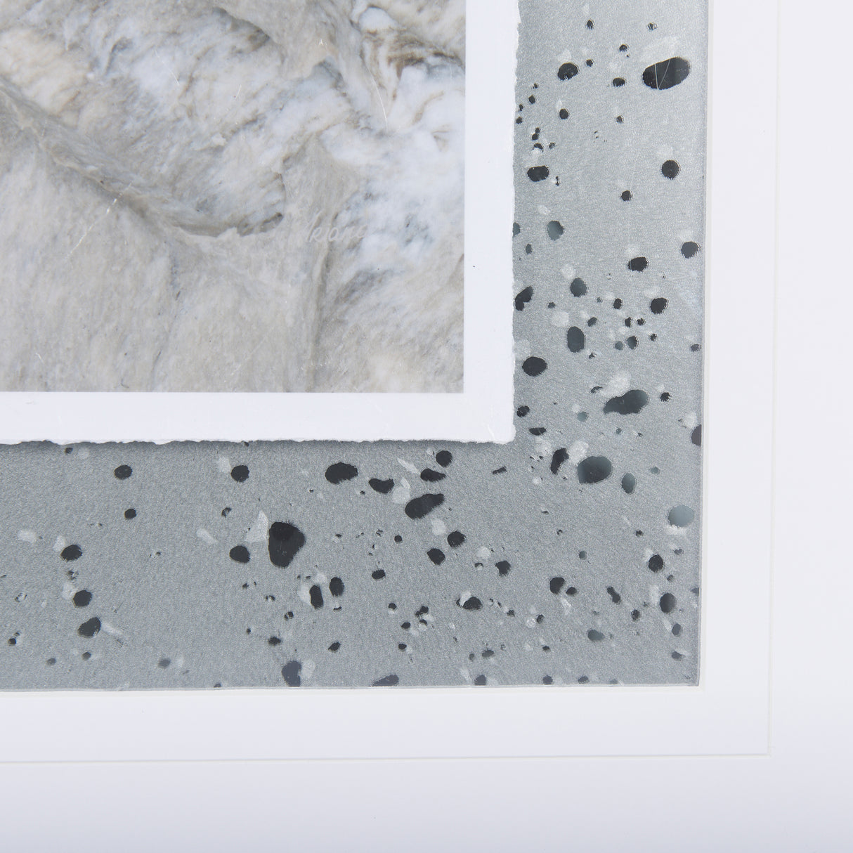 Mudslide III by Mercana Studio a Hand Embellished Textured Framed Art Print Matted under Glass from Mercana - Luna Furniture