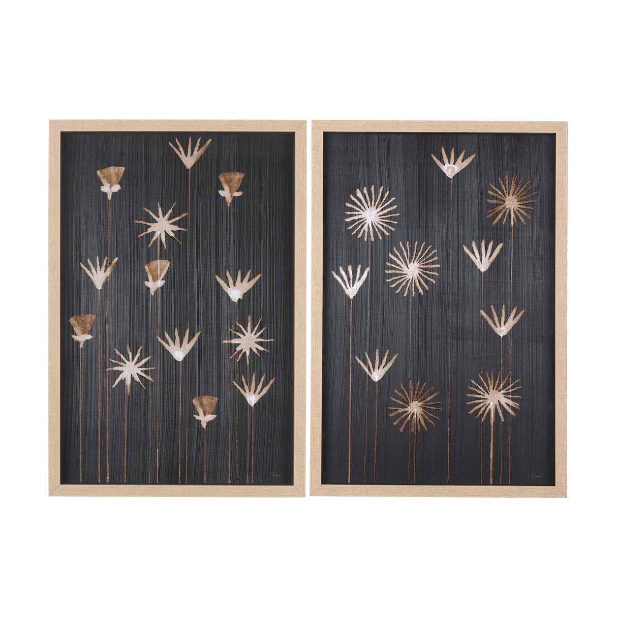 Spark II by Mercana Studio a Hand Embellished Textured Framed Art Print Matted under Glass from Mercana - Luna Furniture