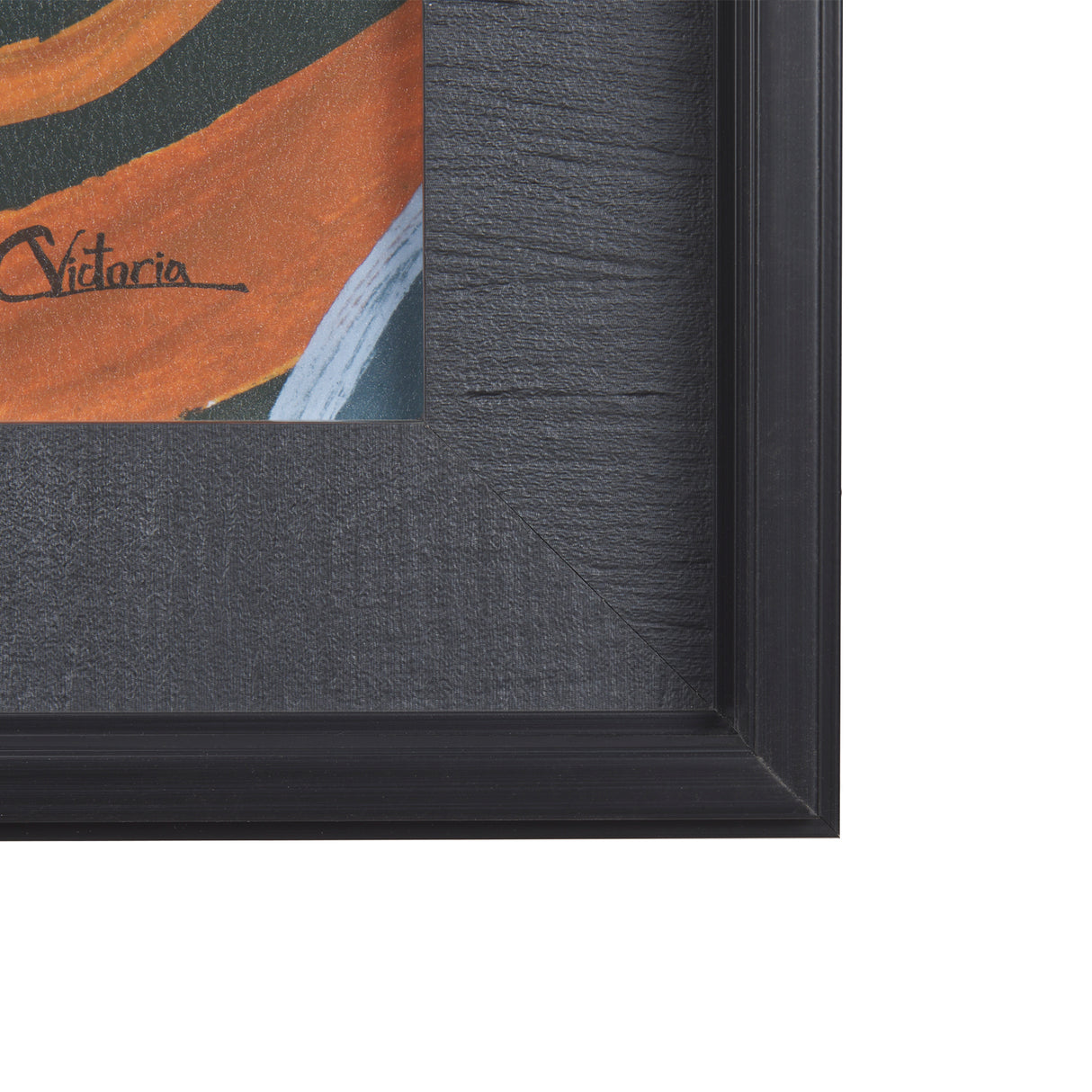 Sea bay at night II by Mercana Studio a Hand Embellished Textured Framed Art Print from Mercana - Luna Furniture