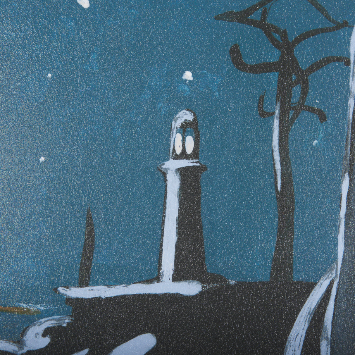 Sea bay at night III by Mercana Studio a Hand Embellished Textured Framed Art Print from Mercana - Luna Furniture
