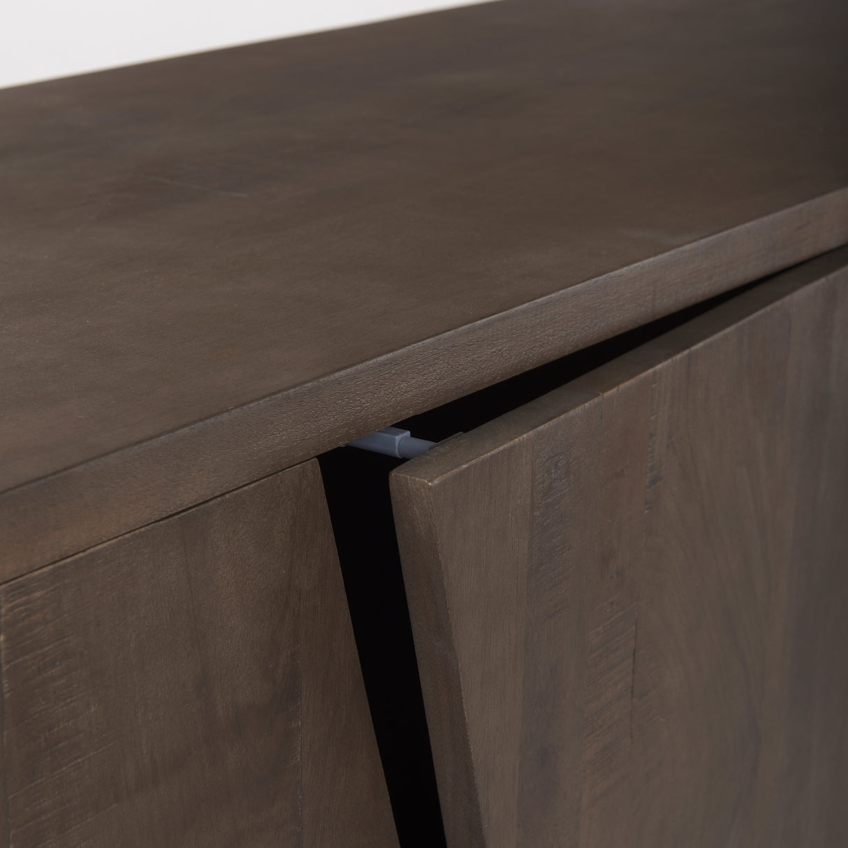 West 82.0L x 18.0W x 34.0H Wooden Angular Sideboard from Mercana - Luna Furniture