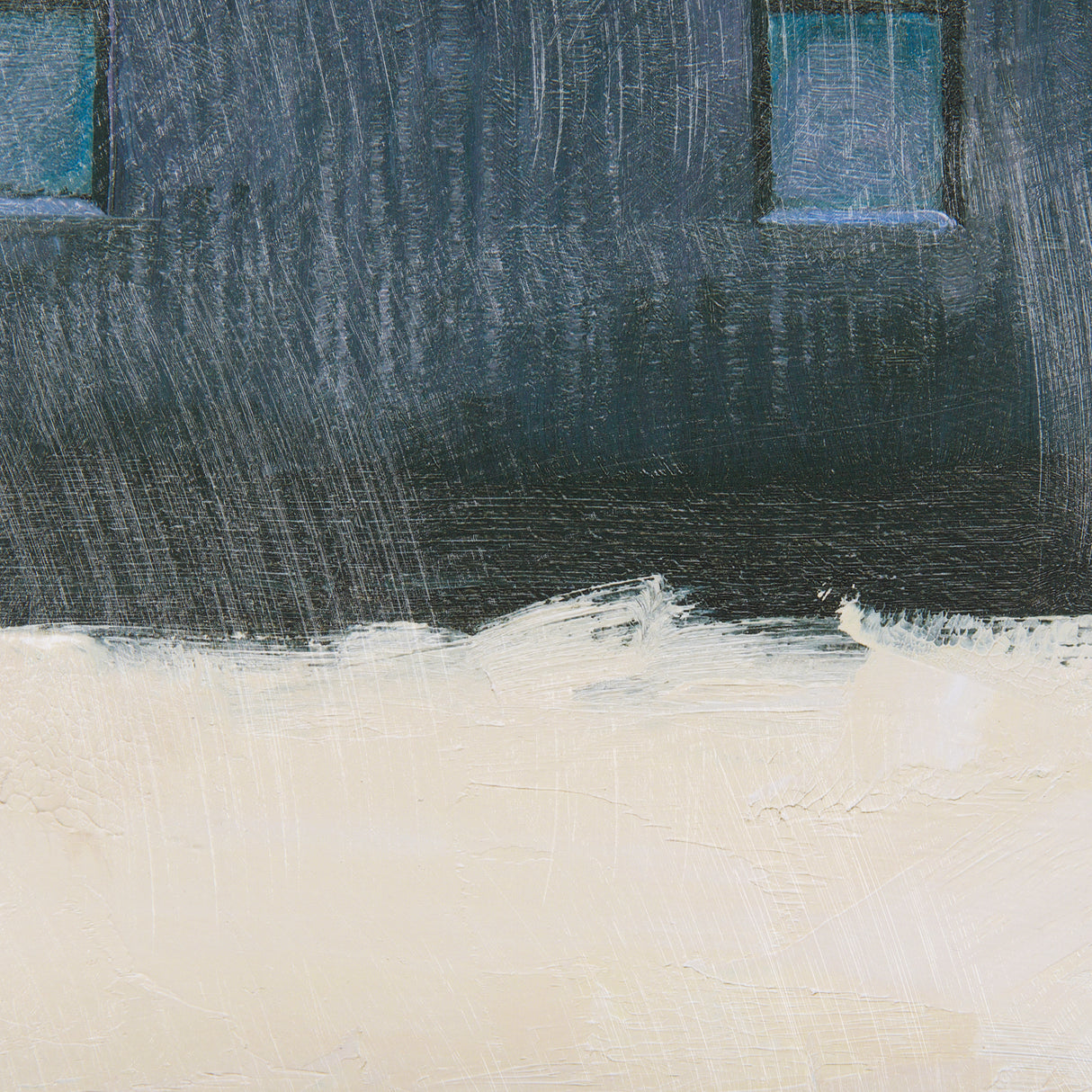Lonely Landscape II by Mercana Studio a Hand Embellished Textured Framed Art Print from Mercana - Luna Furniture