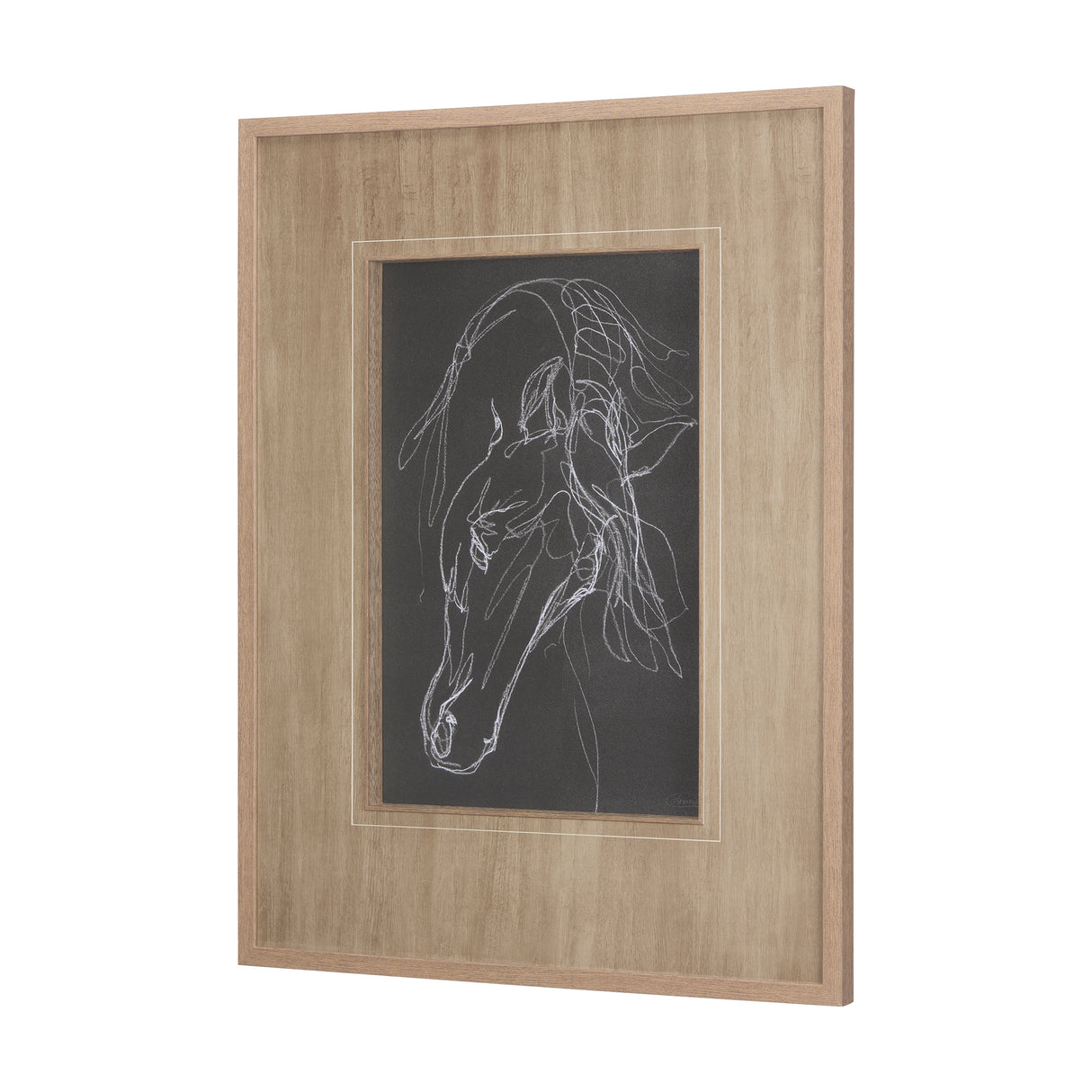 Andalusian Dark I by Mercana Studio a Hand Embellished Textured Framed Art Print Matted under Glass from Mercana - Luna Furniture