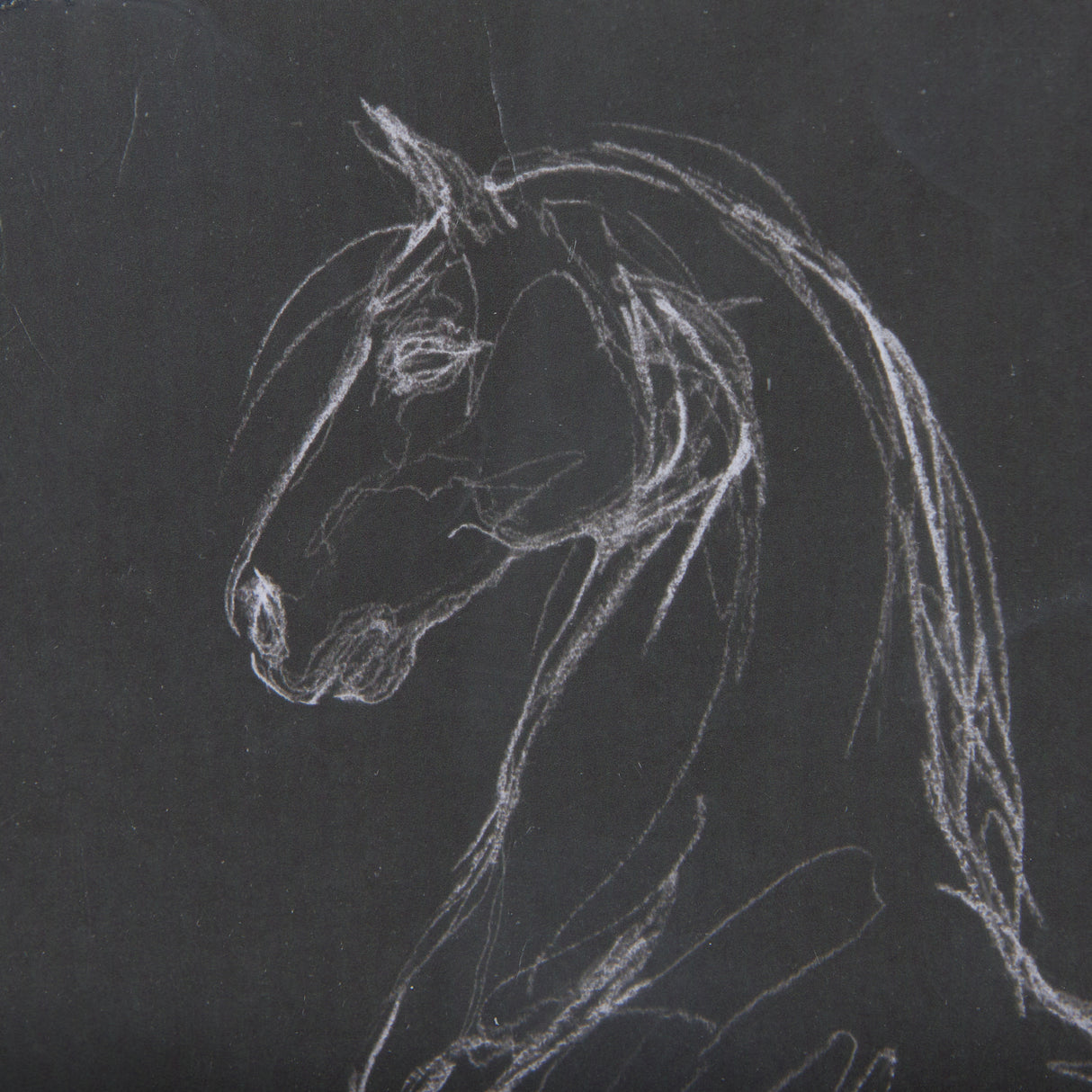 Horse IV by Mercana Studio a Hand Embellished Textured Framed Art Print Matted under Glass from Mercana - Luna Furniture
