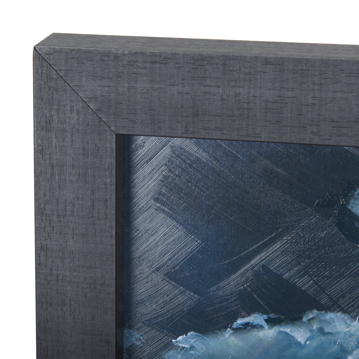 Night cloud II by Mercana Studio a Hand Embellished Textured Framed Art Print from Mercana - Luna Furniture