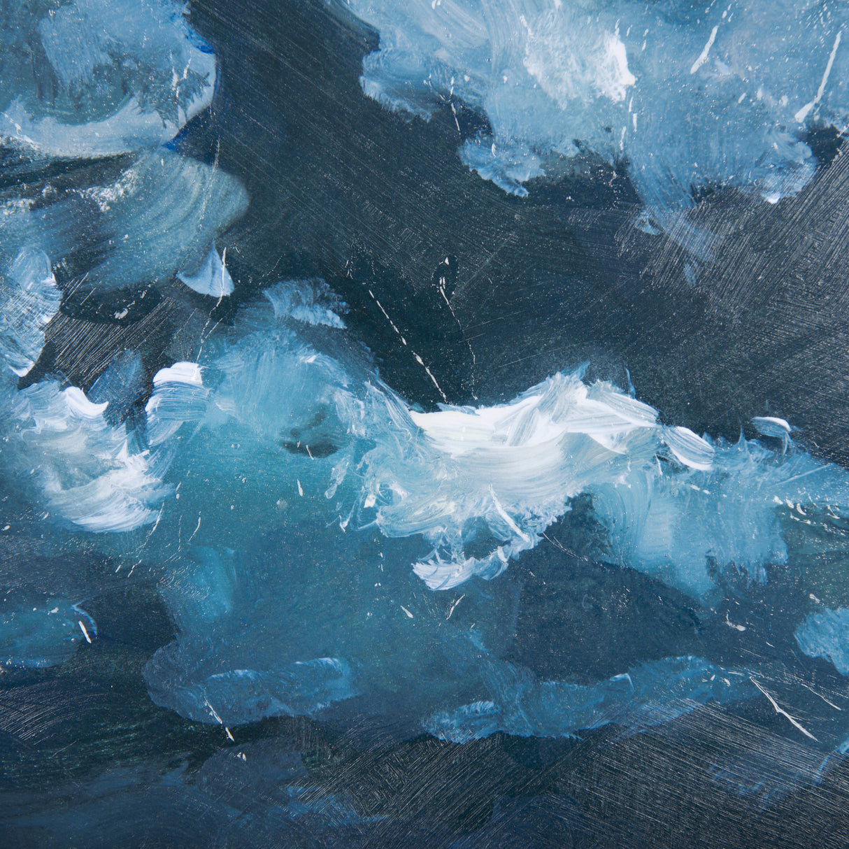 Night cloud II by Mercana Studio a Hand Embellished Textured Framed Art Print from Mercana - Luna Furniture