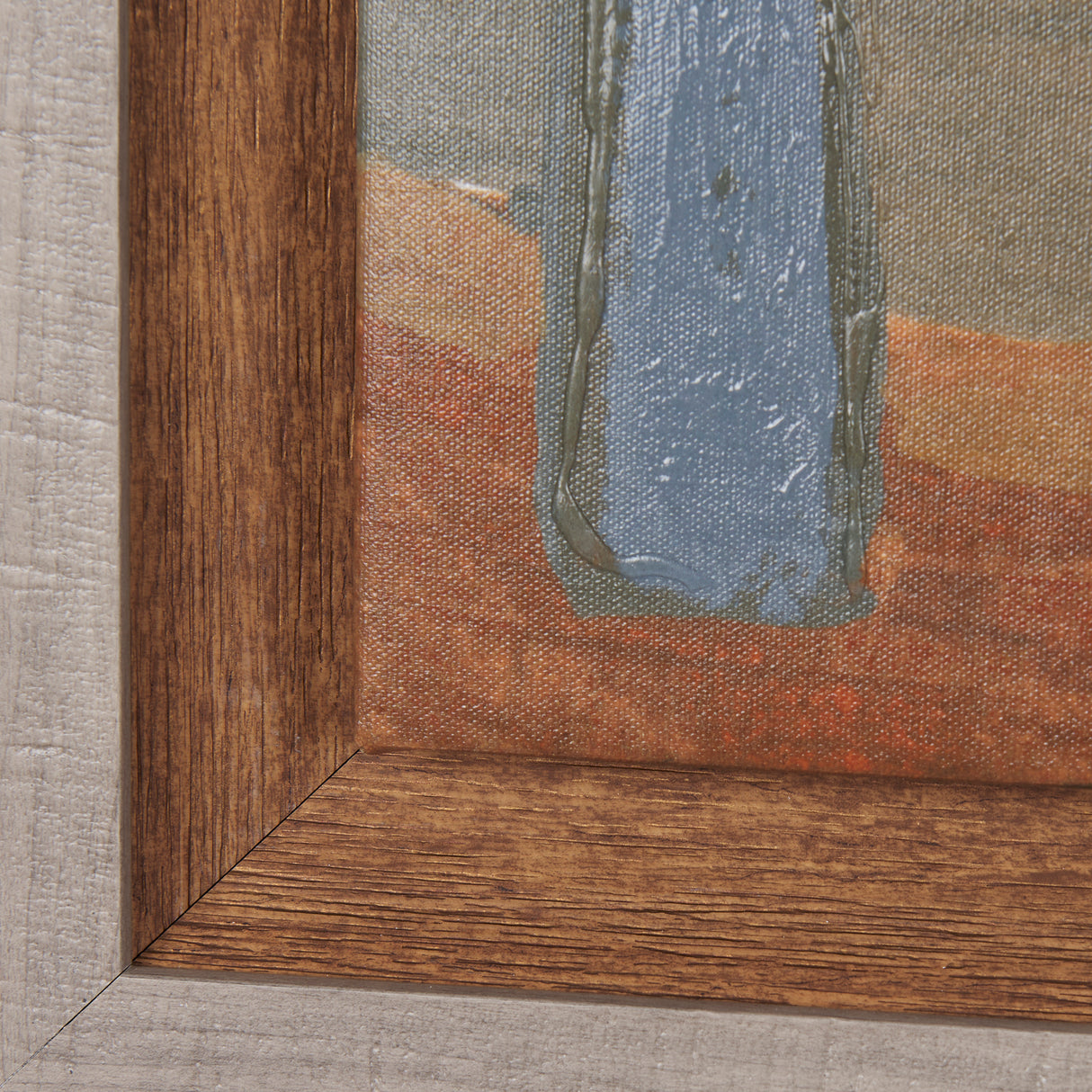 Gray Day by Mercana Studio a Hand Embellished Textured Framed Canvas from Mercana - Luna Furniture