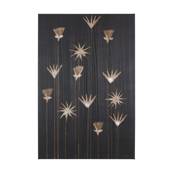 Spark II by Mercana Studio a Hand Embellished Textured Canvas
