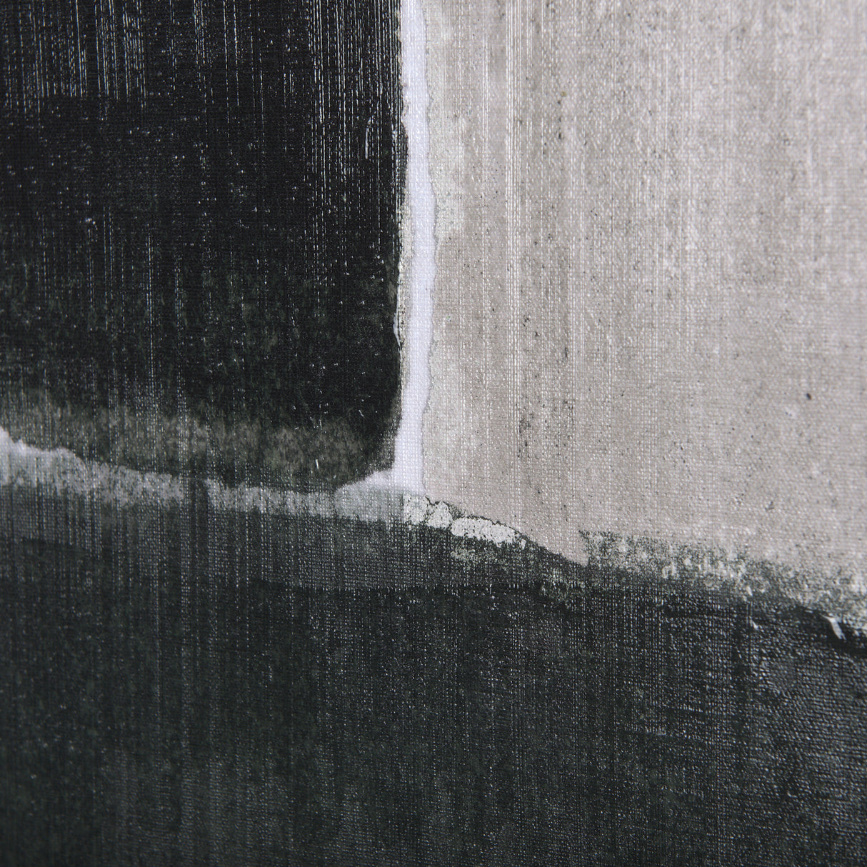 Block I by Mercana Studio a Hand Embellished Textured Canvas from Mercana - Luna Furniture