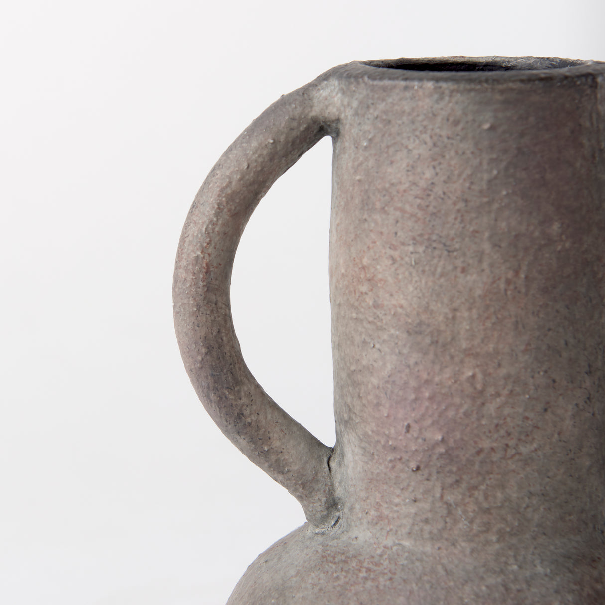 Armani 6.7H Brown-Gray Double Ear Vase from Mercana - Luna Furniture
