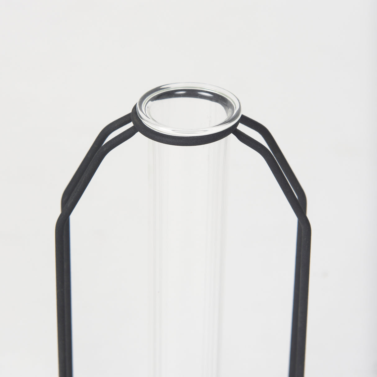 Aria 4.3L x 3.9W x 9.6H Metal and Glass Decorative Accent from Mercana - Luna Furniture