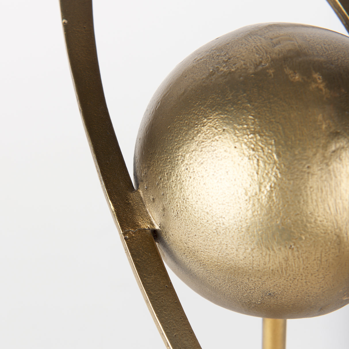 Atlas 15.0L x 7.0W x 16.0H Gold Metal Solar System Ornament from Mercana - Luna Furniture