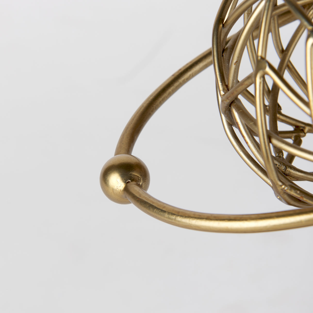 Atlas 10.0L x 8.0W x 12.0H Gold Metal Solar System Ornament from Mercana - Luna Furniture