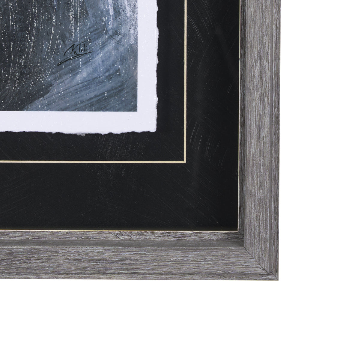 Animal Portrait IV (Deer) by Mercana Studio Hand Embellished Framed Art Print Matted under Glass from Mercana - Luna Furniture