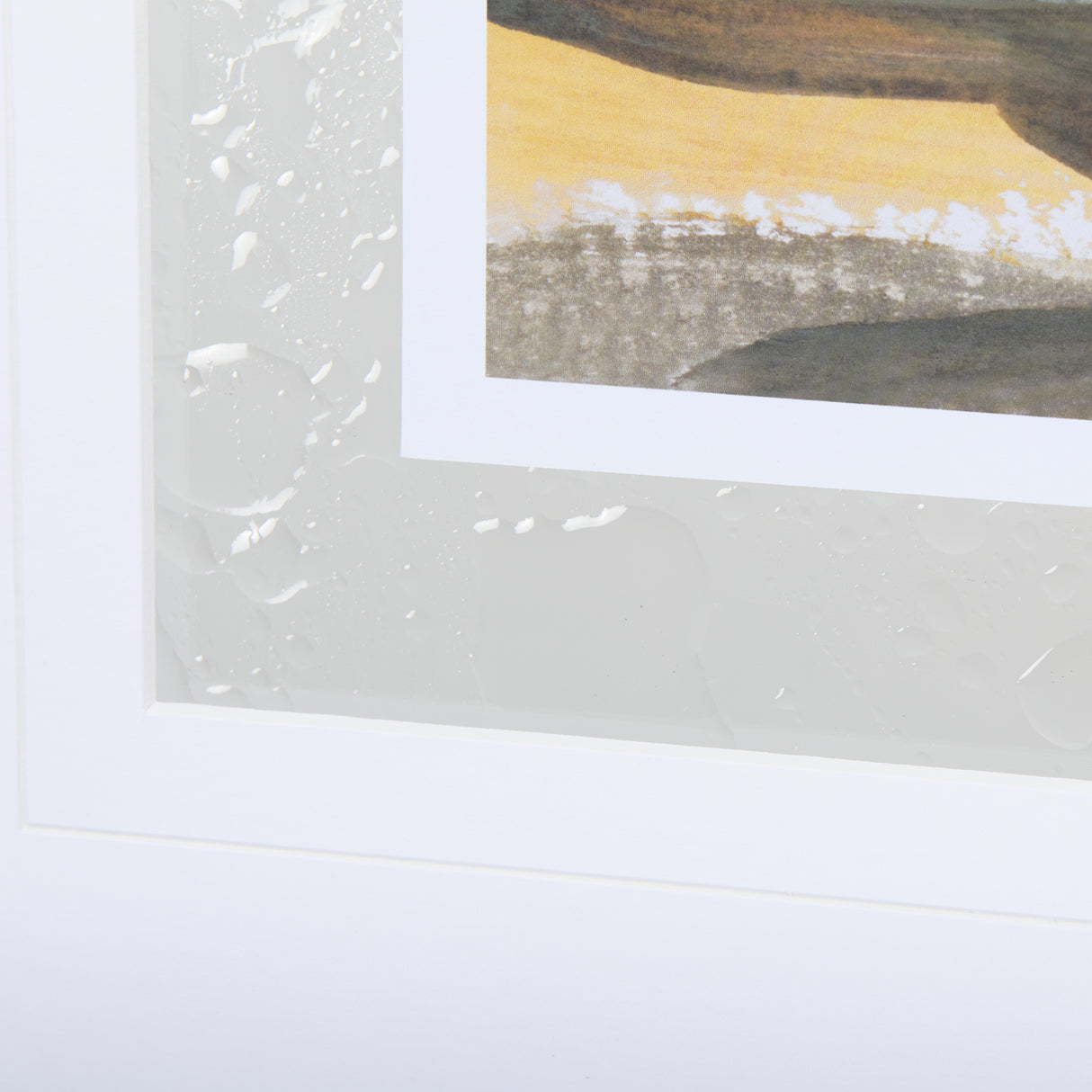 Grey Sky I by Mercana Studio a Hand Embellished Textured Framed Art Print Matted under Glass from Mercana - Luna Furniture