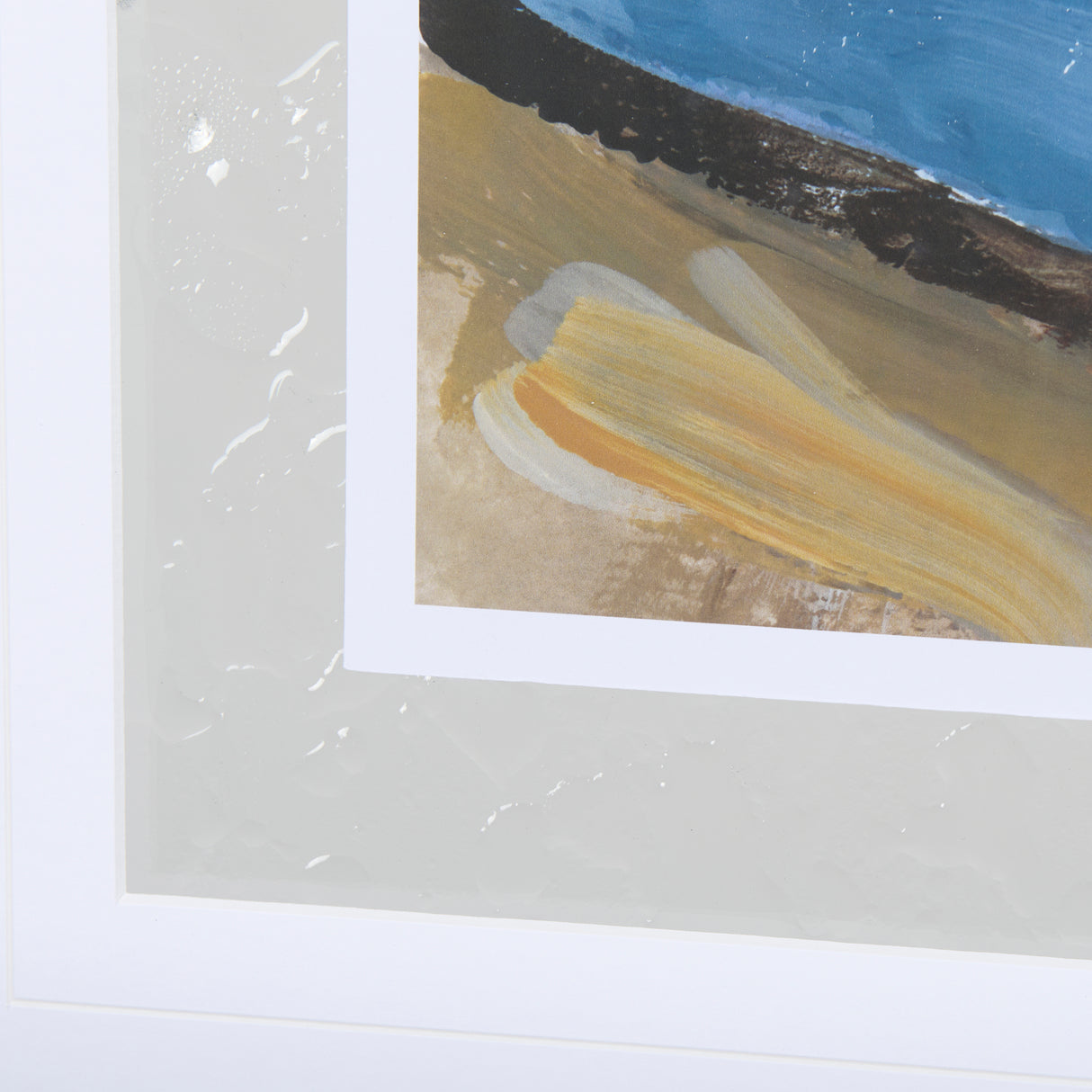 Grey Sky II by Mercana Studio a Hand Embellished Textured Framed Art Print Matted under Glass from Mercana - Luna Furniture