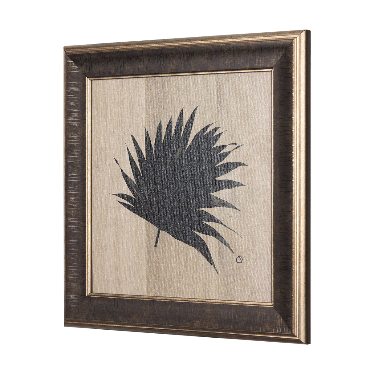 Surf Fence by Mercana Studio a Hand Embellished Textured Framed Art Print from Mercana - Luna Furniture