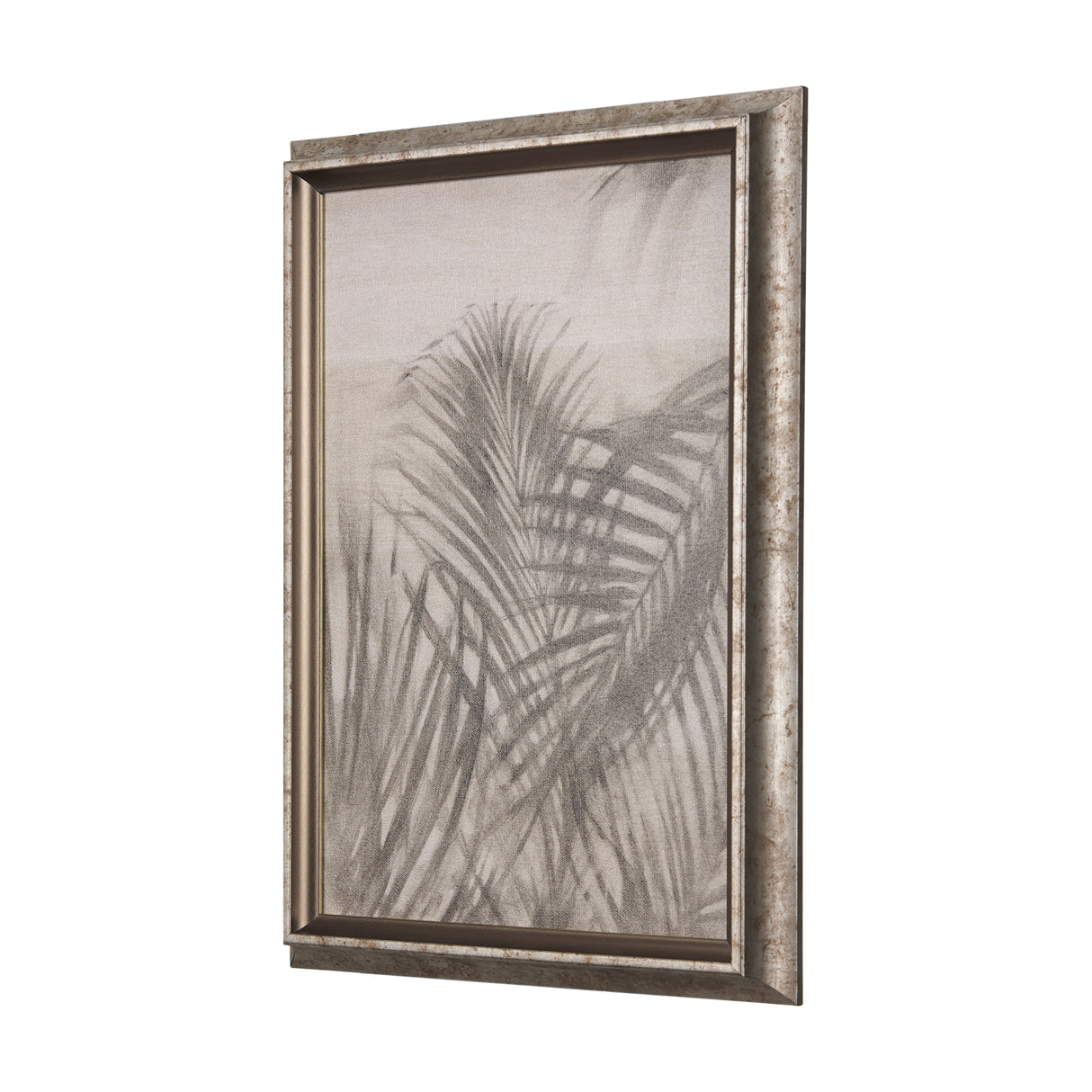 Surf Fence by Mercana Studio a Hand Embellished Textured Framed Art Print from Mercana - Luna Furniture