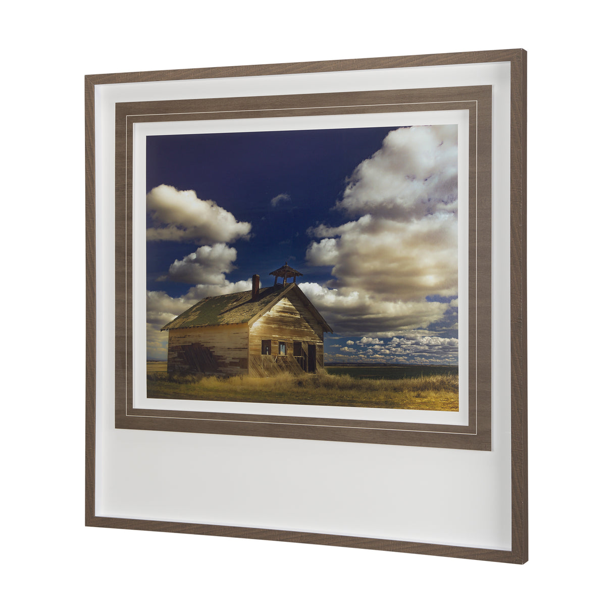 Oregon Farm by Chad Mackay a Framed Art Print Matted under Glass from Mercana - Luna Furniture