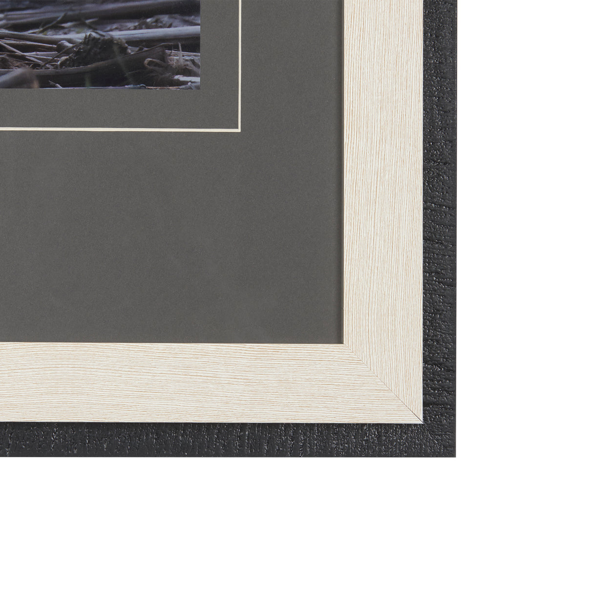 Standing Bear by Chad Mackay a Hand Embellished Textured Framed Photo Art Print Matted under Glass from Mercana - Luna Furniture
