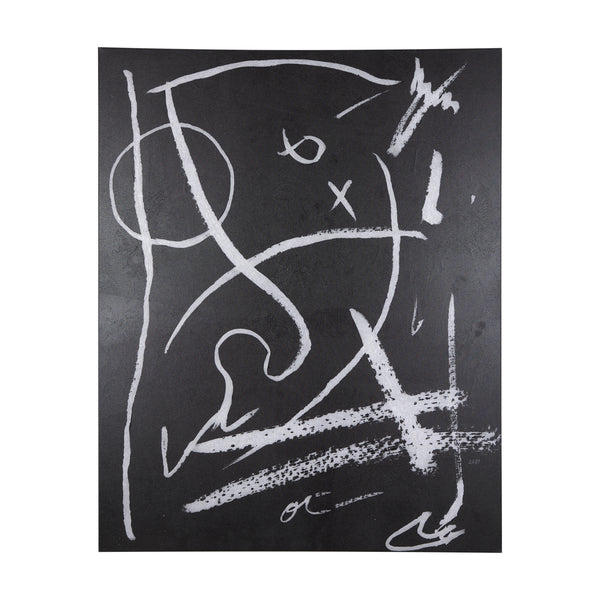 Doodle I by Mercana Studio a Hand Embellished Textured Canvas