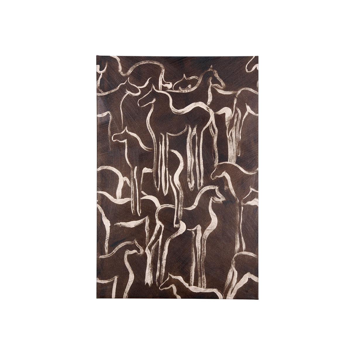 Horse Herd IV by Mercana Studio a Hand Embellished Textured Canvas from Mercana - Luna Furniture