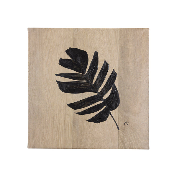 Tropical Leaf IV by Mercana Studio a Hand Embellished Textured Canvas