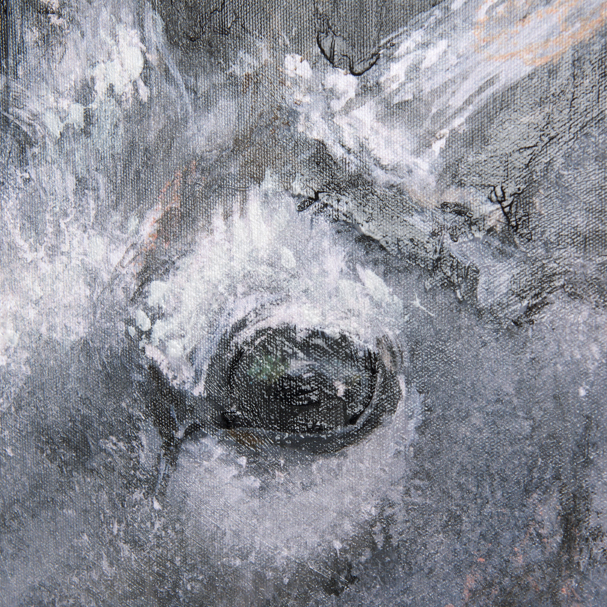 Animal Portrait IV by Mercana Studio a Hand Embellished Textured Canvas from Mercana - Luna Furniture