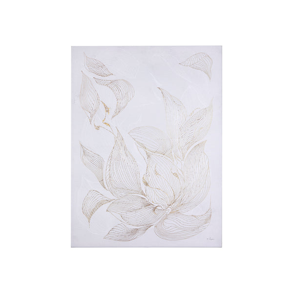 Interplay II by Mercana Studio a Hand Embellished Textured Canvas