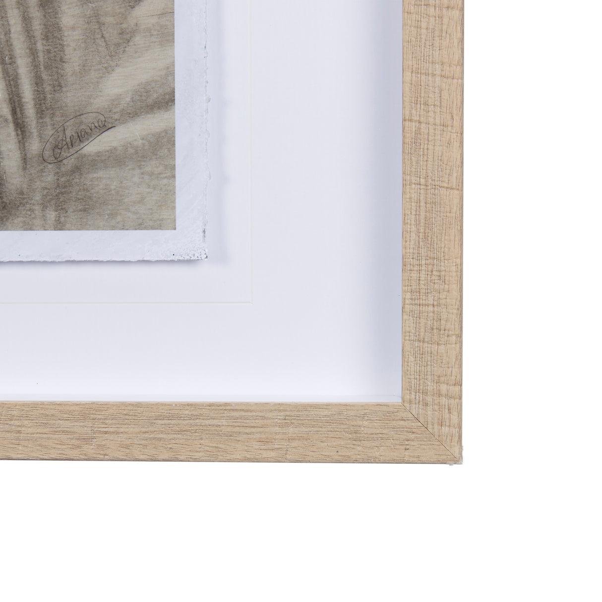 Shadows on Wood II by Mercana Studio a Hand Embellished Textured Framed Art Print Matted under Glass from Mercana - Luna Furniture