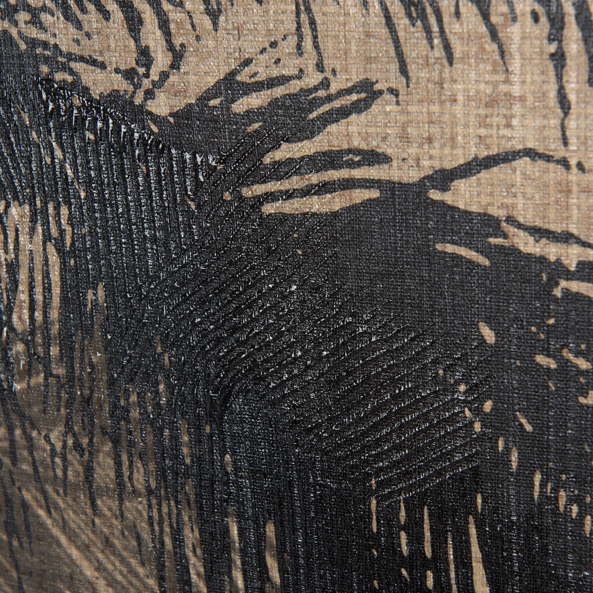 Palm Shadow I by Mercana Studio a Hand Embellished Textured Canvas from Mercana - Luna Furniture