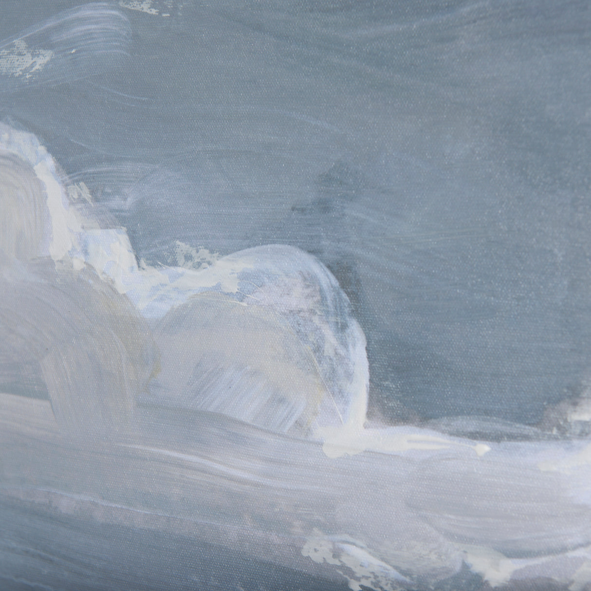 Grey Sky I by Mercana Studio a Hand Embellished Textured Canvas from Mercana - Luna Furniture