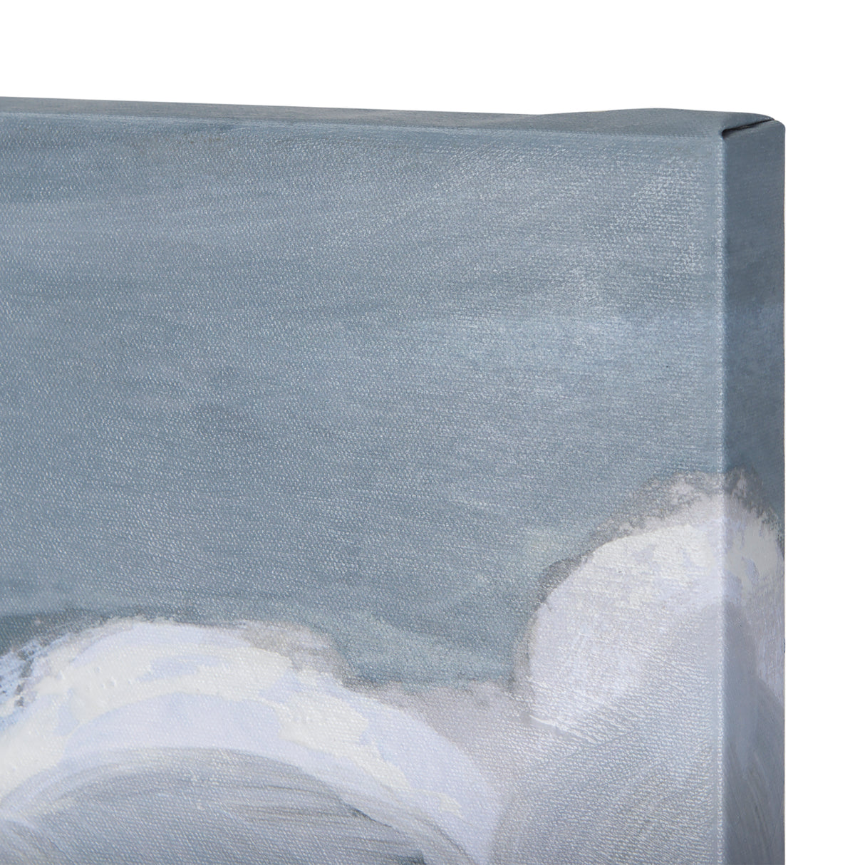 Grey Sky I by Mercana Studio a Hand Embellished Textured Canvas from Mercana - Luna Furniture
