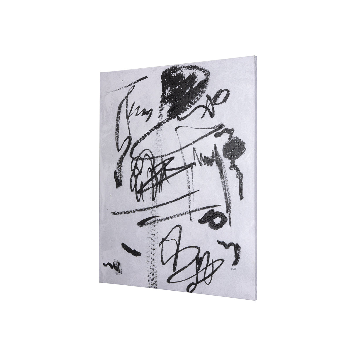 Doodle II by Mercana Studio a Hand Embellished Textured Canvas from Mercana - Luna Furniture
