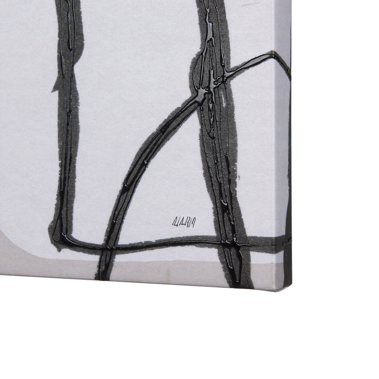 Neutral Shapes I by Mercana Studio a Hand Embellished Textured Canvas from Mercana - Luna Furniture