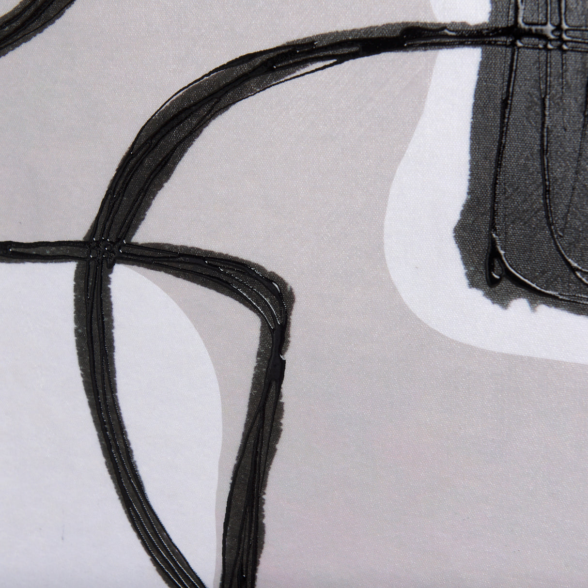 Neutral Shapes II by Mercana Studio a Hand Embellished Textured Canvas from Mercana - Luna Furniture