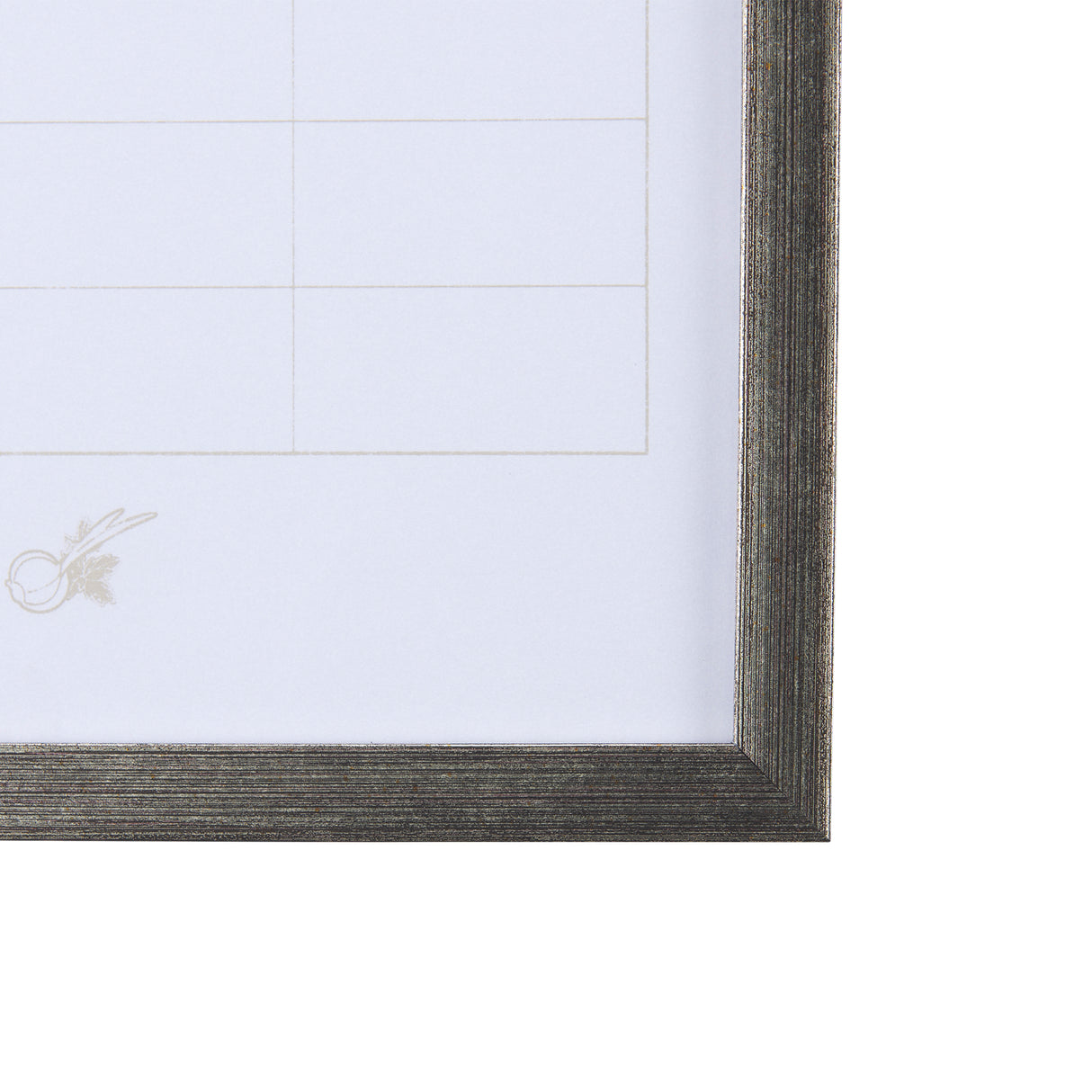 MENU I by Mercana Studio a Hand Embellished Textured Framed Art Print Matted under Glass from Mercana - Luna Furniture