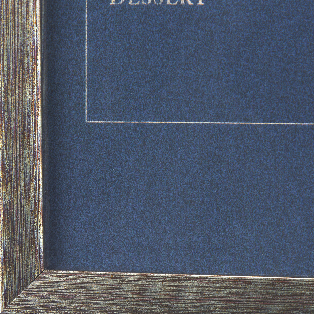 MENU II by Mercana Studio a Hand Embellished Textured Framed Art Print Matted under Glass from Mercana - Luna Furniture