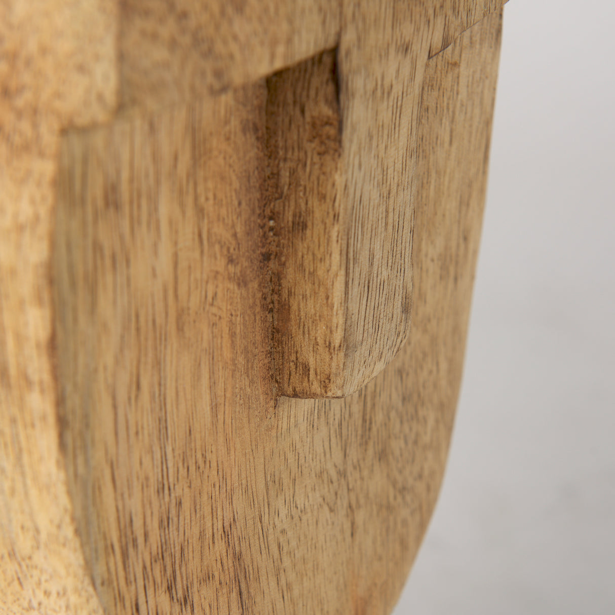 Ivan Medium Wooden Head Sculpture from Mercana - Luna Furniture